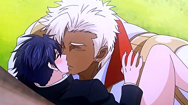 Prince fills up shy boys anime hole with creamy finish