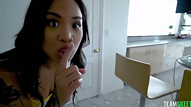 Beautiful Half Asian With Honey Gold