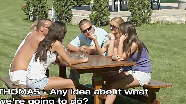 Amazing pornstar kaci Starr in best dp, group sex porn clip