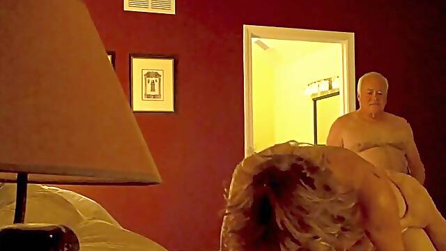 Pure joy of cuckold milf housewife with young bull