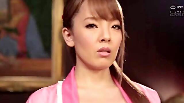 Hitomi Tanakas Big Tits Cosplay in Gangbang Cumshot
