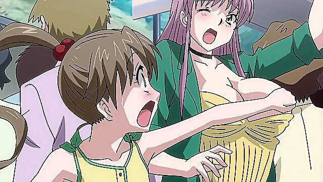 Watch this hot MILF touch her wife in a public train, uncensored!