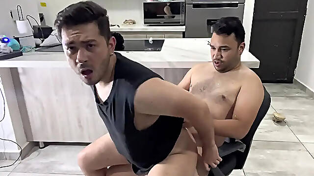 Neighbor makes me feel his big ass