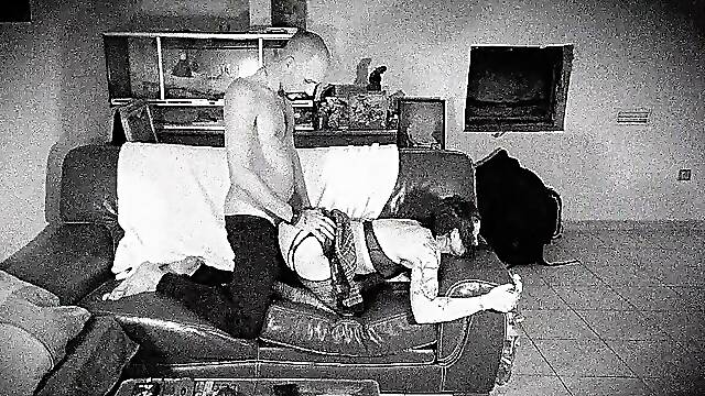 French Amateur Slut Fucked on Camera during Seance