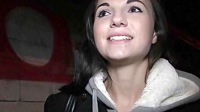 HD POV video with amateur Czech slut in outdoor sex action