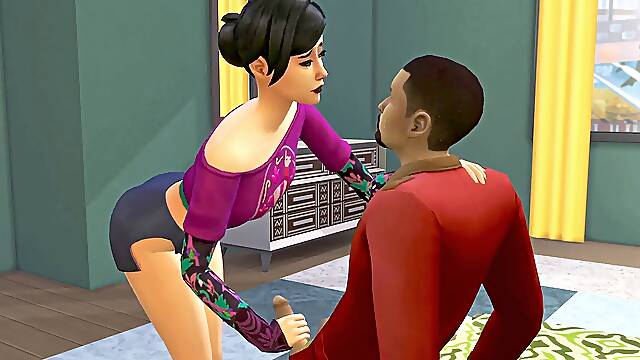 Hot chinese Has messy Rebound Sex - Sims 4 - Rebound Volume 1