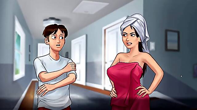 Bathroom joy with Judith - Summertime Saga part three