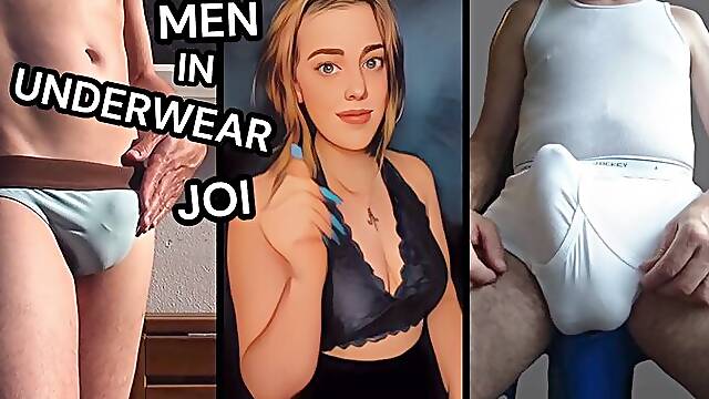 Men In Underwear JOI - The Goddess Of Destruction Jerk Off Instructions
