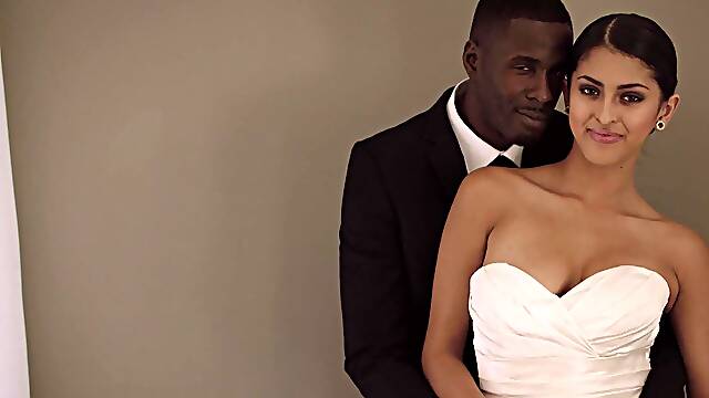 Brunette latina Sophia Leone enjoys passionate interracial sex with her boyfriend