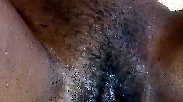 Ebony Creamy Pussy Fucked and Creampied