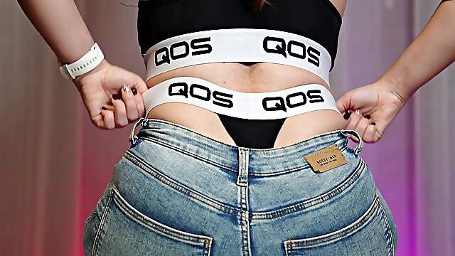 Asmr Jeans Scratching Sfw with Qos Tattoo