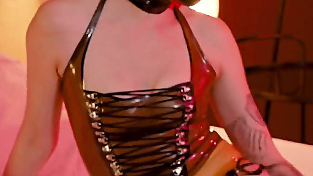 Rubber Feet and Part One: Oil and Latex Stockings