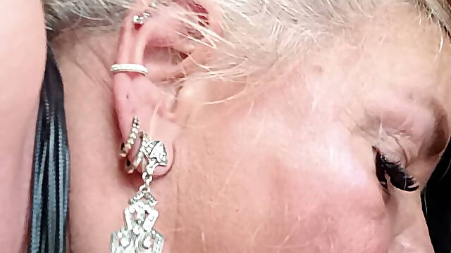 Pierced Cock Gets Blown Deep