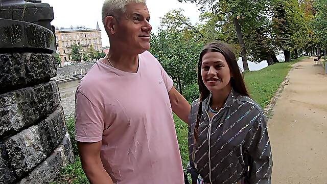 Porno Dan and Dean Van Damme bang Serina Gomez